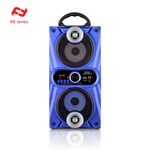 Venta de <span class=keywords><strong>la</strong></span> fábrica Vario 4 pulgadas * 2 mini portátil altavoz de madera con mango SOPORTE PARA <span class=keywords><strong>Karaoke</strong></span> inalámbrico - Product Image 1