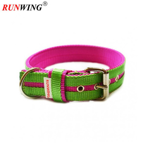 Collar de perro acolchado suave ajustable de 25mm de ancho de lujo para perros Bully, Material de nailon de <span class=keywords><strong>20</strong></span> colores para entrenamiento de perros pequeños, medianos y grandes - Product Image 2