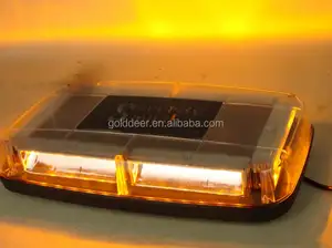 앰버 Gen 3 LED 스트로브 미니 경고 라이트 바 플래시 마그네틱 자동차 지붕에 사용