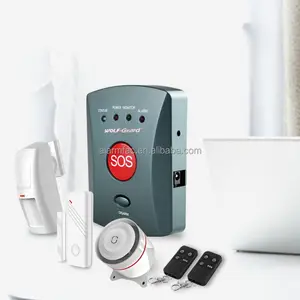 GSM SMS Security Alarm System/Elder Alarm, Fall Down Alarm,Medical Alert / with best home safety product