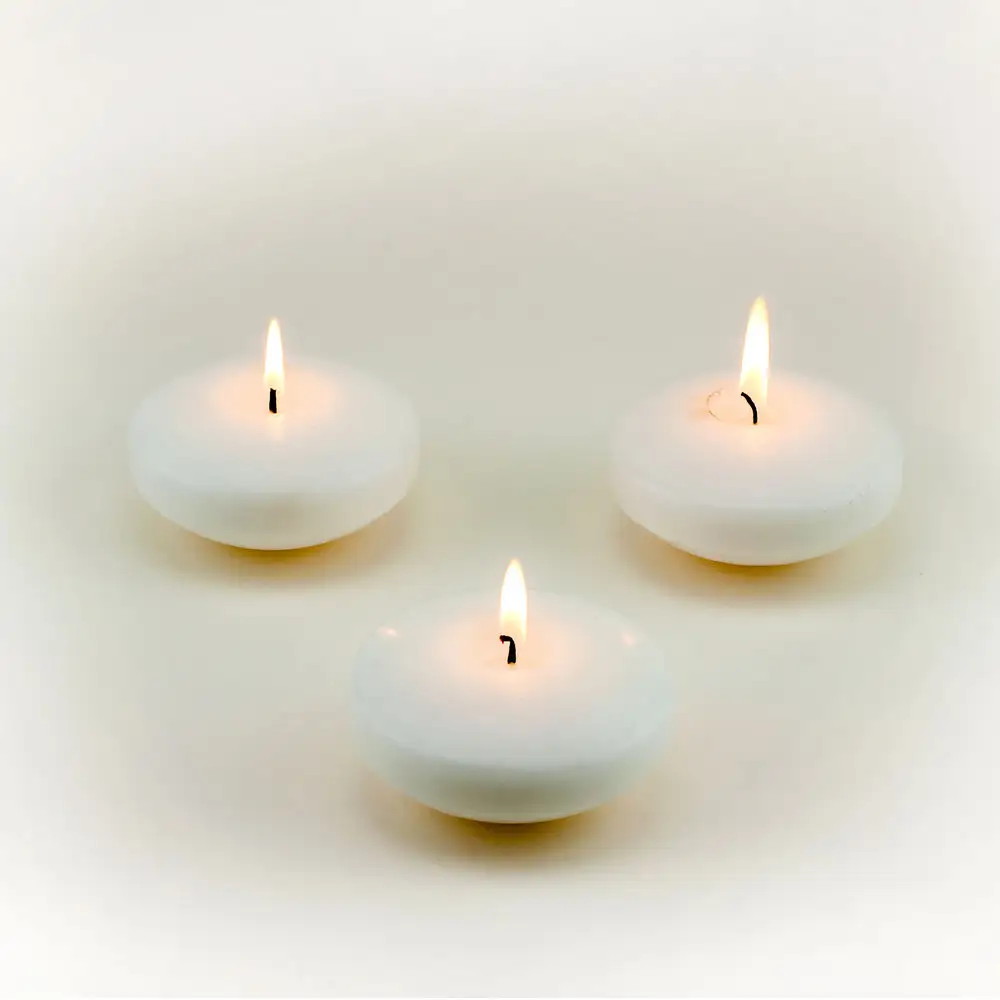 India home decoration items ideas with floating candle