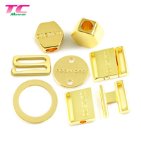 Accesorios de Metal para Trajes de Baño con Diseño de Flores, Directamente de Fábrica, Hebilla de Metal de 20 mm para Cinturón de Bikini