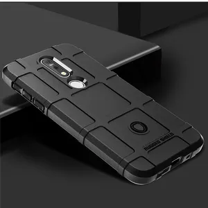 Rugged Shield Silicone Case For Nokia 8.1 7.1 3.1 1 Plus X3 X7 X71 2.2 3.2 4.2 6.2 9 Simple Phone Case For Nokia X71 Cover