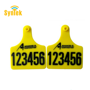 Etiqueta de Orelha para Animais RFID Certificada em Plástico TPU 134.2KHz <span class=keywords><strong>HDX</strong></span> / FDX-B - Product Image 5