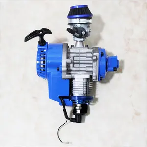 2 Stroke Racing fast mini bike parts blue 49cc engine for adult