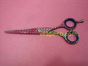 Color razor edge scissors, Paper coated , Ball Bearing Screw - Product Image 3