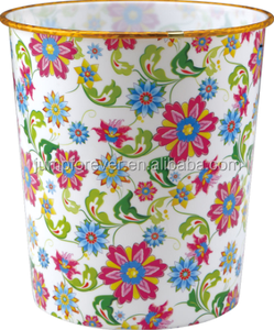 Poubelle simple en usine, poubelle ronde imprimée, corbeille de déchets - Product Image 6