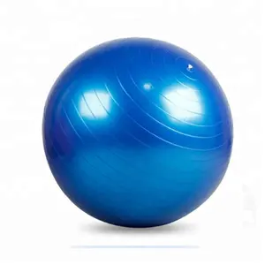 Ballon de yoga personnalisé noir PVC de haute qualité 45cm 55cm 65cm 75cm 85cm 95cm Ballon de fitness écologique pour exercices de pilates