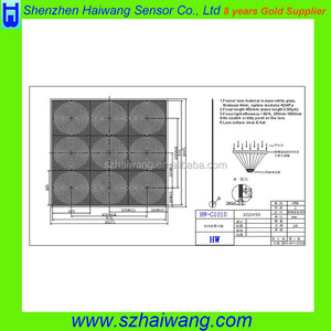 LENTE de FRESNEL de vidrio PARA HORNO de COCINA SOLAR SOLAR (HW-G1010-1) - Product Image 4