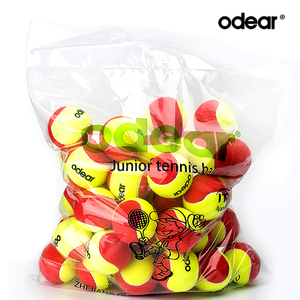 Commercio All'ingrosso di buona Qualità ITF Approvazione Del Logo Personalizzato Bambini in Scena 3 Rosso Palla Da <span class=keywords><strong>Tennis</strong></span> 75 millimetri - Product Image 2