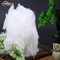 Fibre de polyester borosilicate à cellules ajourées, blanc brut pour le remplissage