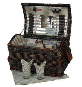 Luxe Antique 4 personne <span class=keywords><strong>pique</strong></span> - nique en osier <span class=keywords><strong>panier</strong></span> de pâques gros paniers - Product Image 1