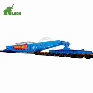 SPMT Self-Propelled Modular Transport Semi Trailer untuk Transformer Transporter