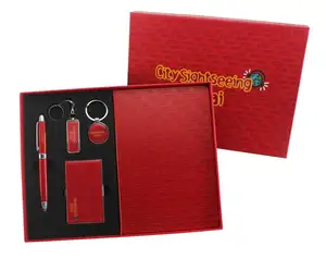 custom logo pen notebook , 4G USB marketing souvenir gift items promotion