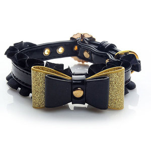 Spitze Perlen Teddy Bichon Frise kleines Hunde halsband und Blei Set
