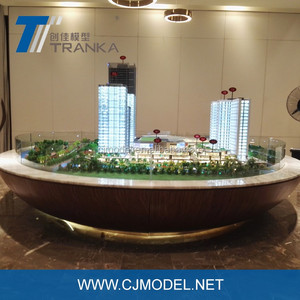 Maquette de bâtiment <span class=keywords><strong>3D</strong></span> commerciale pour projets immobiliers commerciaux - Product Image 2