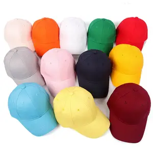 Topi Bisbol Katun Topi Snapback Polos Murah Topi Olahraga Bayi Anak-anak Gorras Polos untuk Anak Laki-laki Perempuan