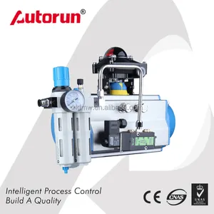 Pneumatic Actuator with Limit Switch, Solenoid Valve and Air filter regulator