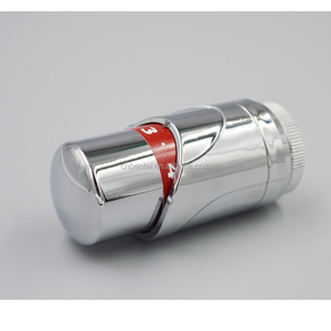 Tête de vanne de radiateur <span class=keywords><strong>thermostatique</strong></span> ABS avec connexion M30 * 1.5mm des raccords de radiateur de porte-serviettes - Product Image 2