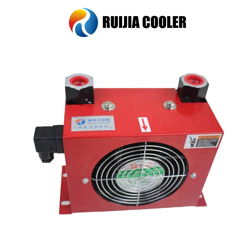 Mini Intercambiador de Calor ventilador industrial enfriadores tubo fin enfriador de aceite AH0607