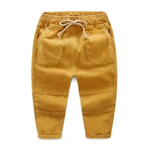 תינוק בני בנות מכנסי קז'ואל לילדים בגדי כותנה חורף ארוך מכנסיים תינוק בני בגדי קורדרוי מכנסיים ילדי מכנסי קז'ואל