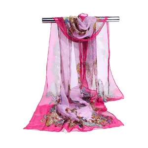 wholesale small size women summer silk scarf printing new paisley scarf