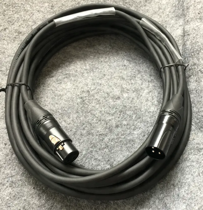 Sıcak satış 3pin 5pin XLR erkek kadın güç dmx kablosu led ışıkları için ledwalker sahne aydınlatma DMX512 Sinyal Kablosu Tel Erkek