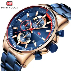 Mini Focus Bestseller Oem Rvs Custom Merk Mannen Horloge Voor Mannen MF0218G