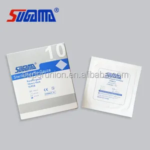 Sterile Swab Gauze Medical Sterile Paraffin Gauze Burn Dressing Vaselin Paraffin Gauze Dressing Swab