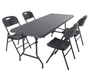 Ucuz Modern tasarım dışında mobilya genel kullanım fabrika doğrudan ahşap plastik katlanır sandalye bahçe kullanımı veya piknik için - Product Image 6