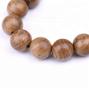 Bijoux faits main hommes naturel bois mala perles bracelet - Product Image 6