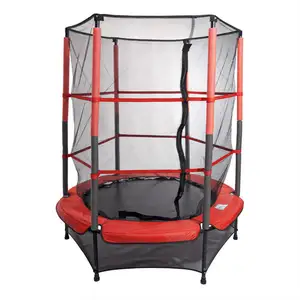 Cama elástica para niños, cama de salto, trampolín de Fitness para interior, 55 pulgadas, venta al por mayor