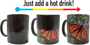 Taza de Sublimación Walking <span class=keywords><strong>Dead</strong></span>, Taza Mágica Negra de Cerámica que Cambia de Color Brillante, Taza de Café Personalizada para Regalo - Product Image 4