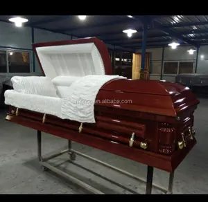 7111426 massief houten kist mahonie kist en coffin