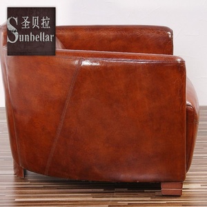 Vintage Retro <strong>Leather</strong> <strong>Chairs</strong> for Sale <strong>Tan</strong> Distressed <strong>Leather</strong> Hotel Club <strong>Chairs</strong> Mid century Best <strong>Leather</strong> Reclining <strong>Chair</strong> - Product Image 5