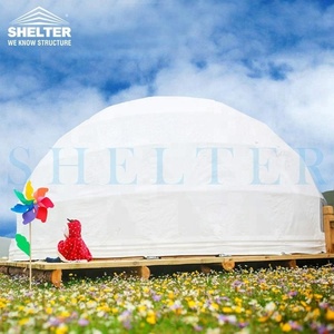 Tente dôme de luxe pour Glamping, usine de fabrication chinoise, - Product Image 2