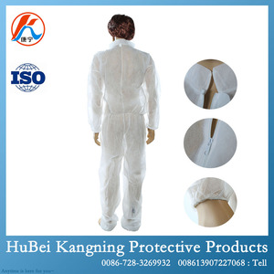 Jetable combinaison de sécurité de vêtements de travail salopettes chine pour hommes - Product Image 2