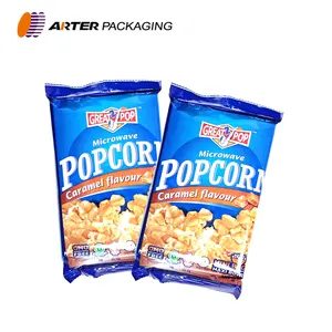 Custom gedrukt plastic popcorn verpakking zak