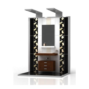 UrbanEdge金架浴室陈列室地毯展示石板架浴室展示架 - Product Image 6