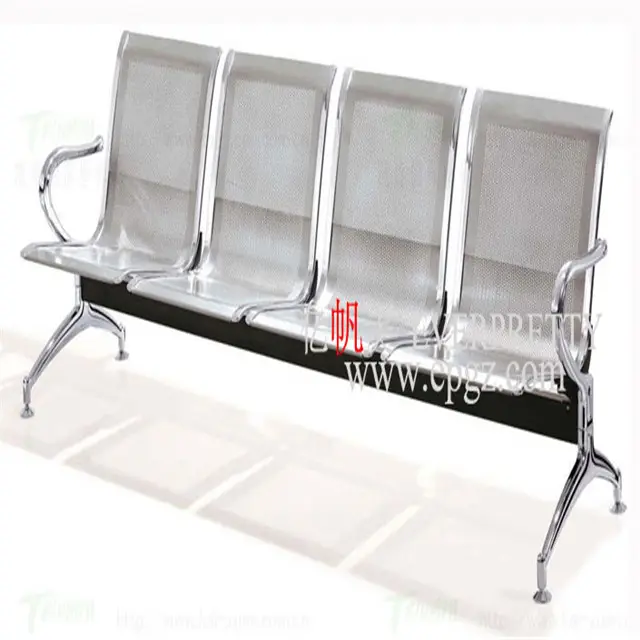 Hospital clinic airport waiting lounge bank 3-seater waiting room gang seating chair airport style waiting chairs