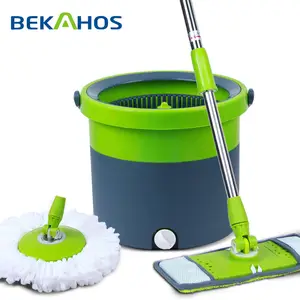 Siêu Sạch Sản Phẩm Sợi Nhỏ Twist Mop Với Spinner Xô Công Cụ Làm Sạch Văn Phòng