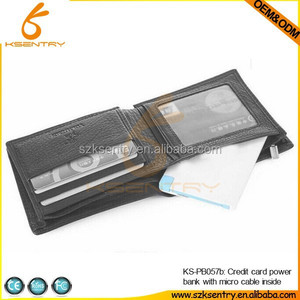 2015 mejores ventas promocional Ultr finos super slim tarjeta <span class=keywords><strong>de</strong></span> crédito <span class=keywords><strong>banco</strong></span> <span class=keywords><strong>de</strong></span> la energía con plena 2500 mAh - Product Image 1