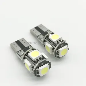 无差错汽车 Led 宽度灯内灯 Canbus T10 5050 5SMD