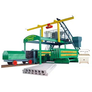 lightweight precast concrete gypsum hollow core wall panel making machine