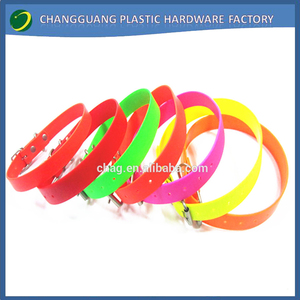 550X25MM Anpassbare Farben Bestseller Fluoreszierendes PVC Jagdhund-Halsband - Product Image 6