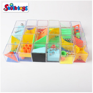 Juguetes promocionales para aliviar el estrés, rompecabezas de 1,5 pulgadas, Cubo de Mini laberinto - Product Image 3