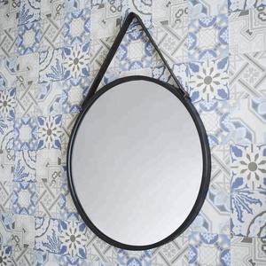 Decorative Black Metal Barber Wall Round Mirror Miroir <strong>Noir</strong> Miroir <strong>Noir</strong> Rond - Product Image 5