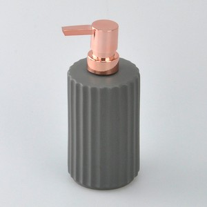 Ensemble d'accessoires de salle de bain cylindre couleur gris céramique de haute qualité - Product Image 3