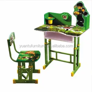 hot sale school desk and chair child child table and chair wood
