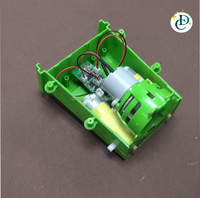 Kit de Juguetes Robot Electrónico Aspiradora en Forma de Cubo de Basura para Armar